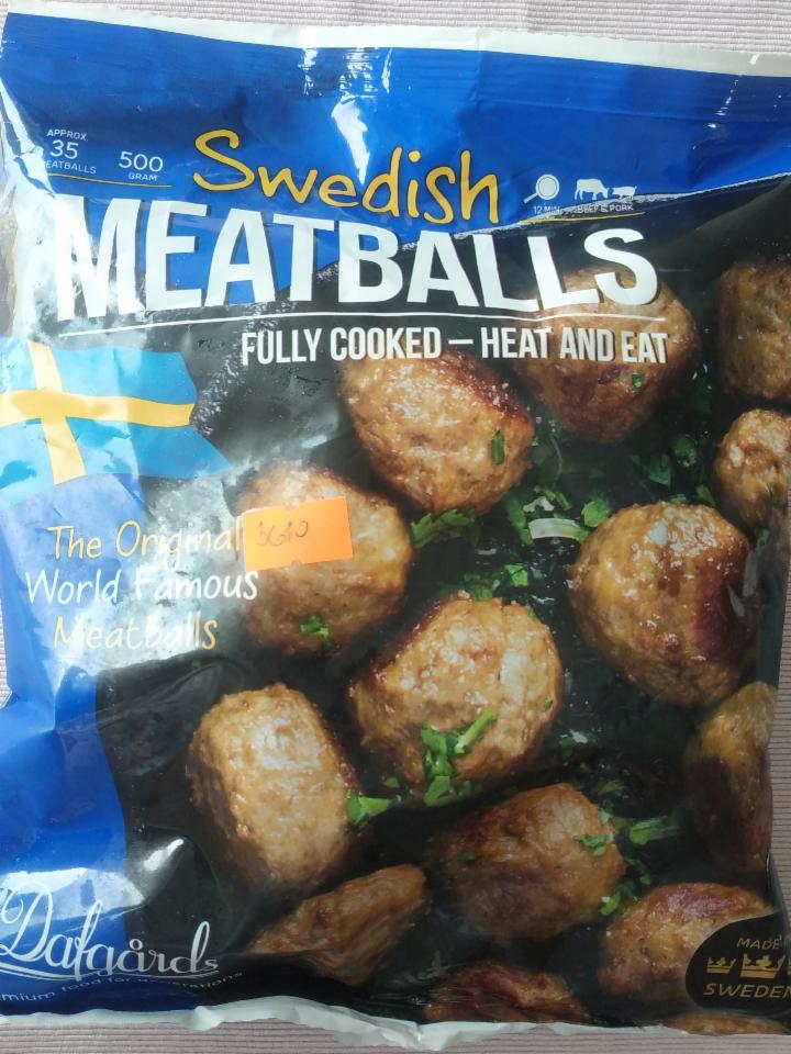 Fotografie - Swedish Meatballs Dafgards