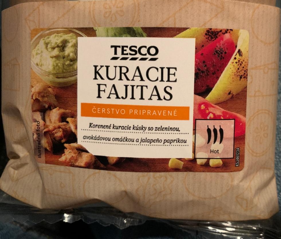 Fotografie - Kuracie fajitas Tesco