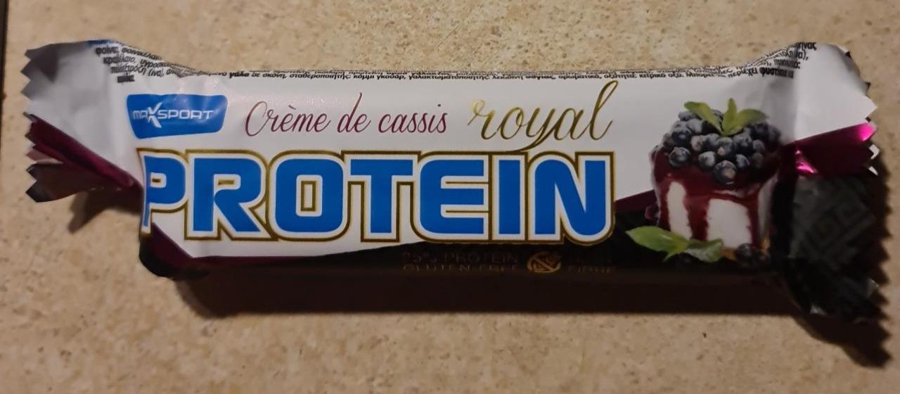 Fotografie - Protein Creme de cassis Royal Max Sport