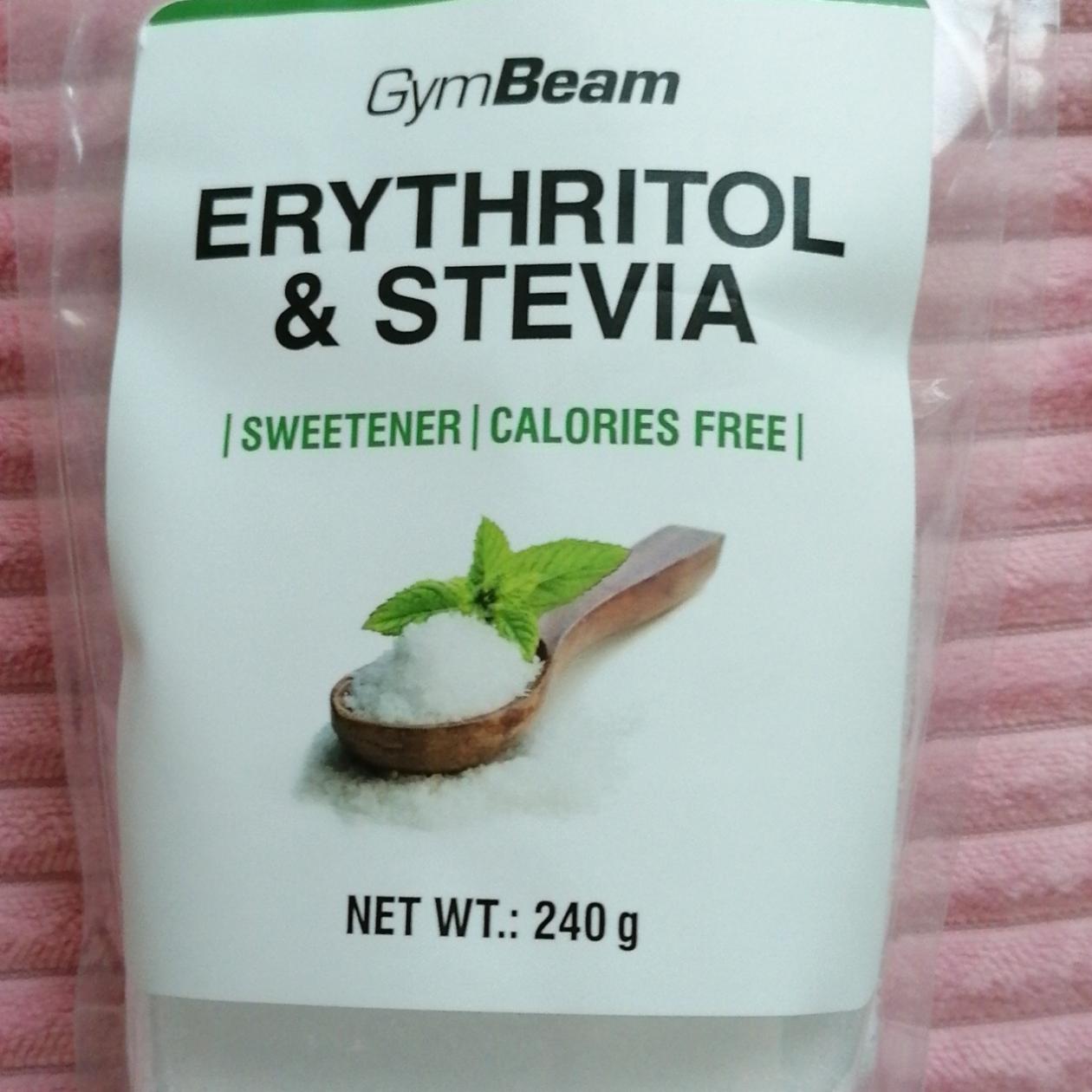 Fotografie - Erythritol & Stevia GymBeam