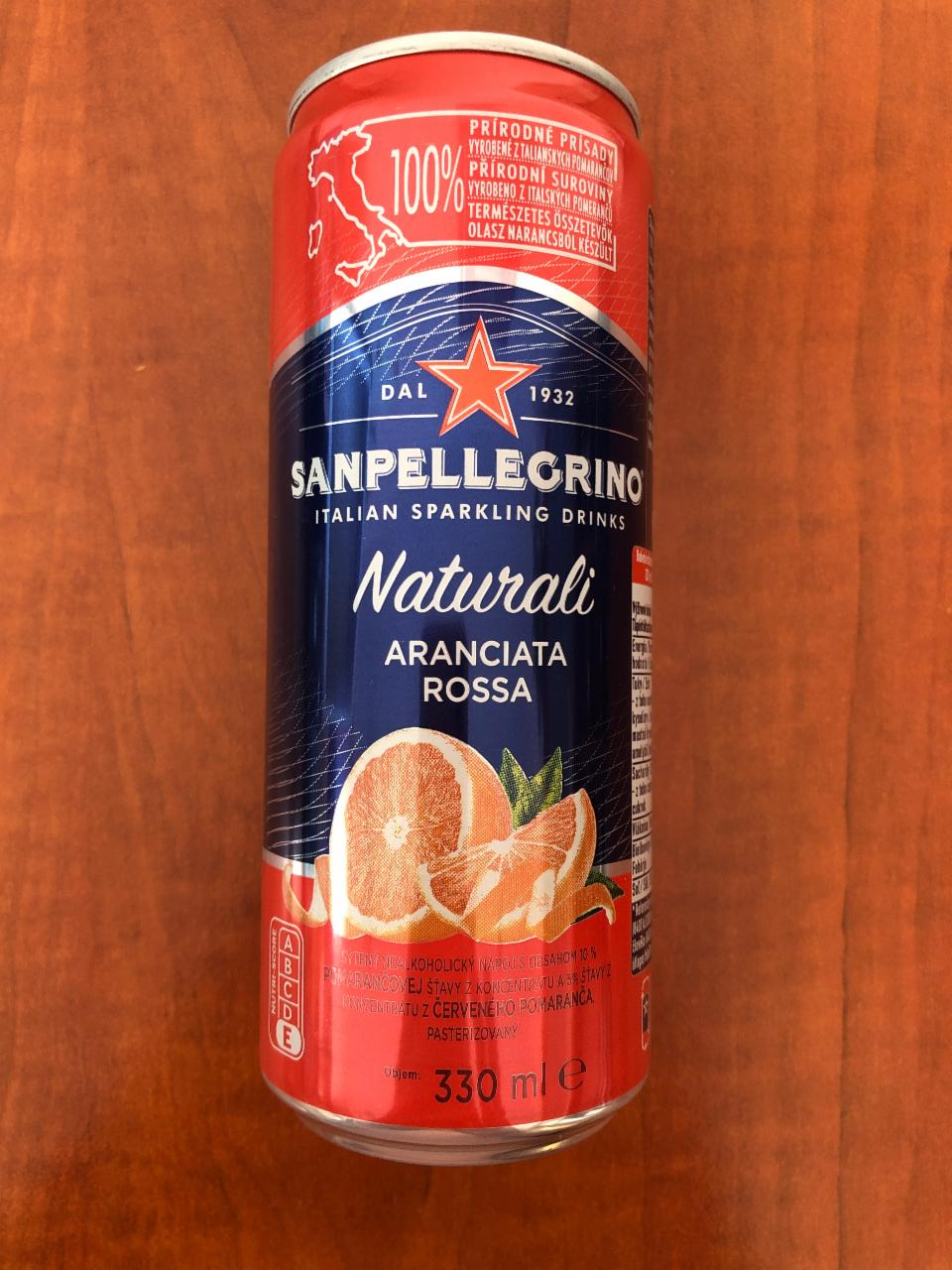 Fotografie - Sanpellegrino aranciata rossa