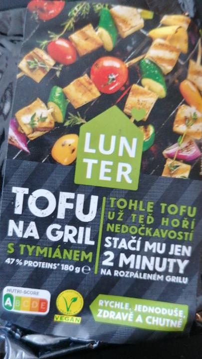 Fotografie - Tofu na gril s tymiánem Lunter