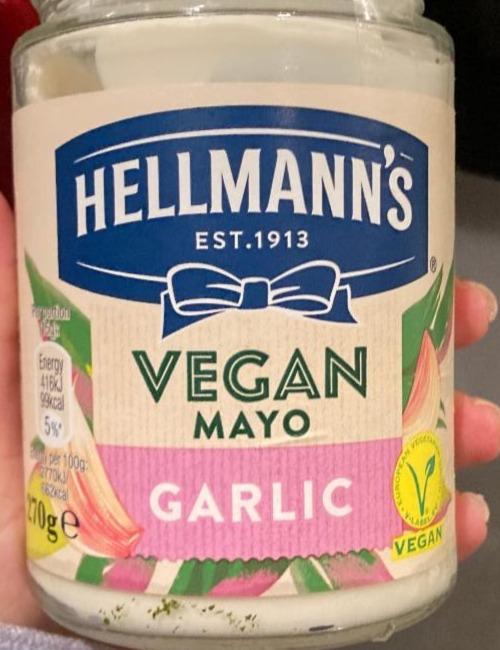 Fotografie - Vegan Mayo Garlic Hellmann's