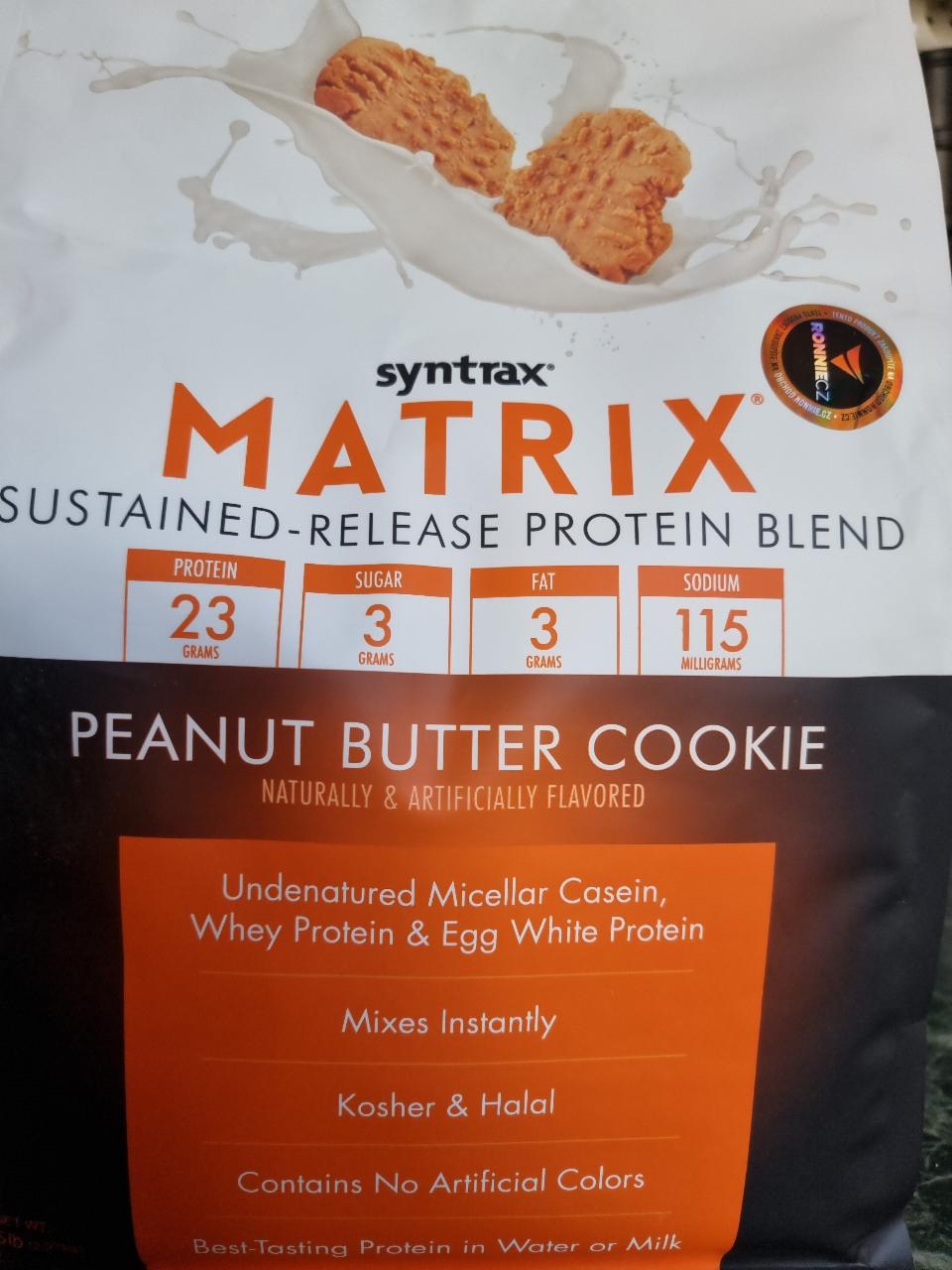 Fotografie - Matrix 5.0 Peanut Butter & Cookie Syntrax