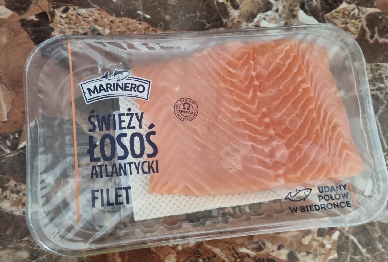 Fotografie - Swiezy Losos atlantycki filet Marinero