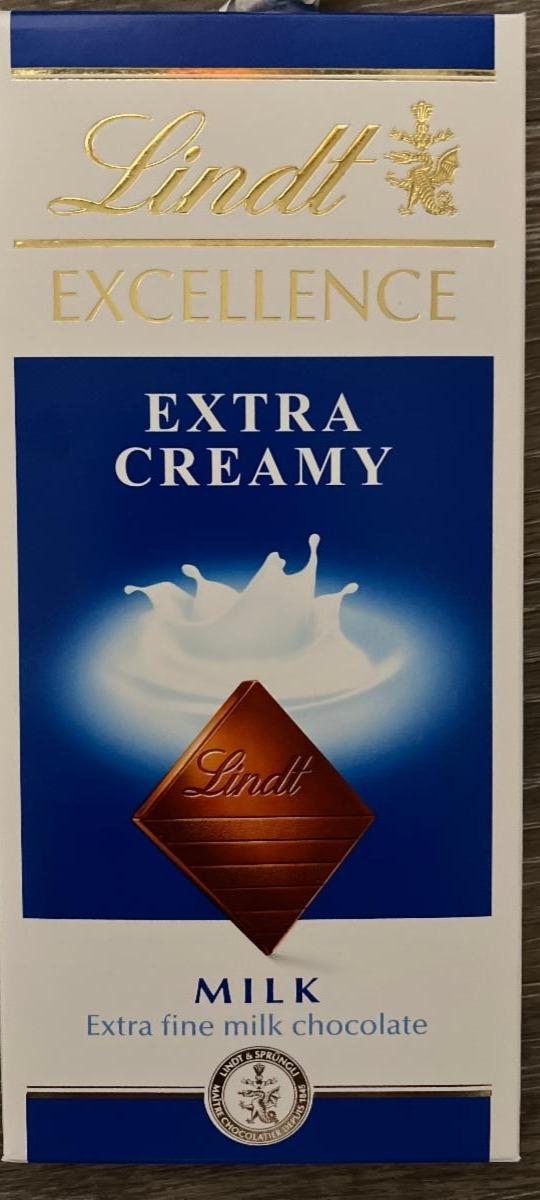 Fotografie - Lindt Excellence extra jemná mliečna čokoláda