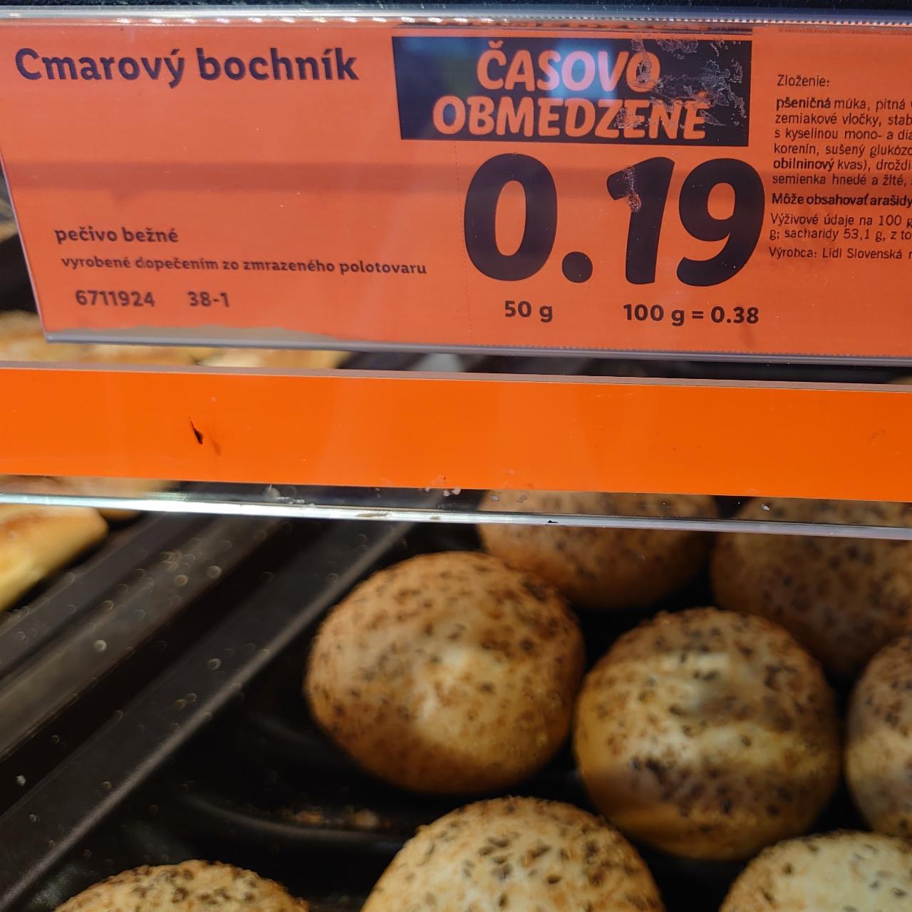 Fotografie - cmarový bochník Lidl