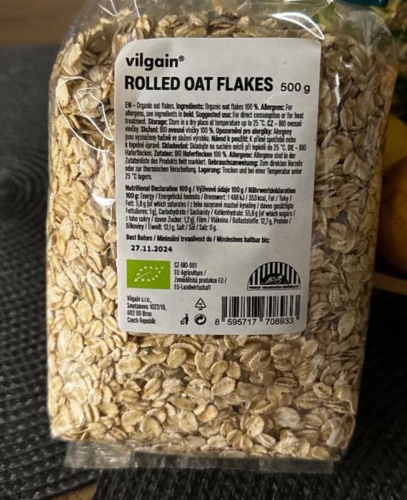 Fotografie - Rolled Oat Flakes Vilgain