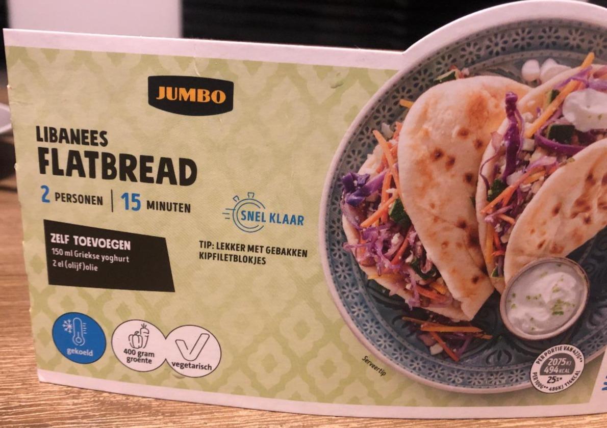 Fotografie - Libanees Flatbread Jumbo