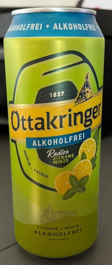 Fotografie - Radler Zitrone Minze Alkoholfrei Ottakringer