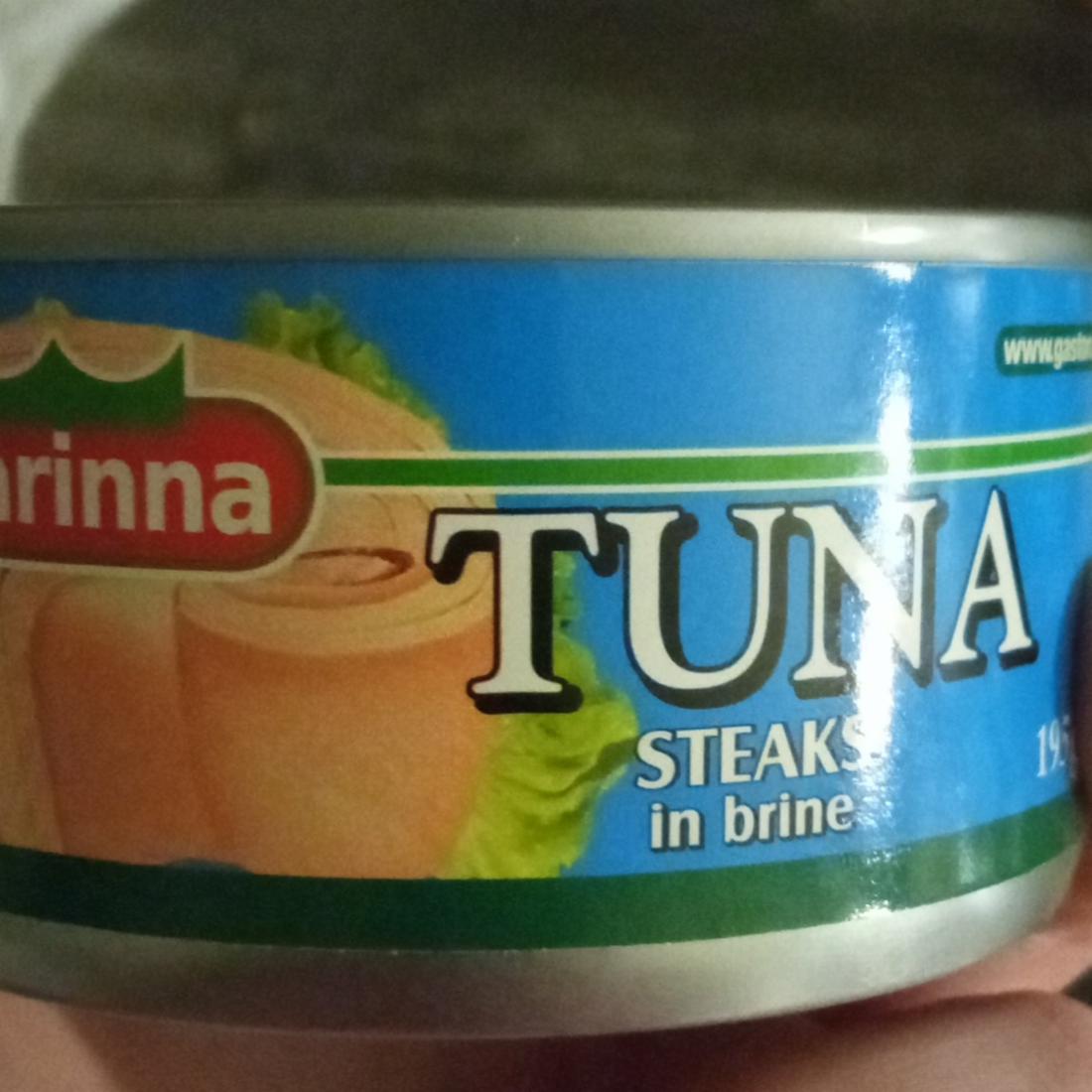 Fotografie - Tuna Steaks in brine Marinna