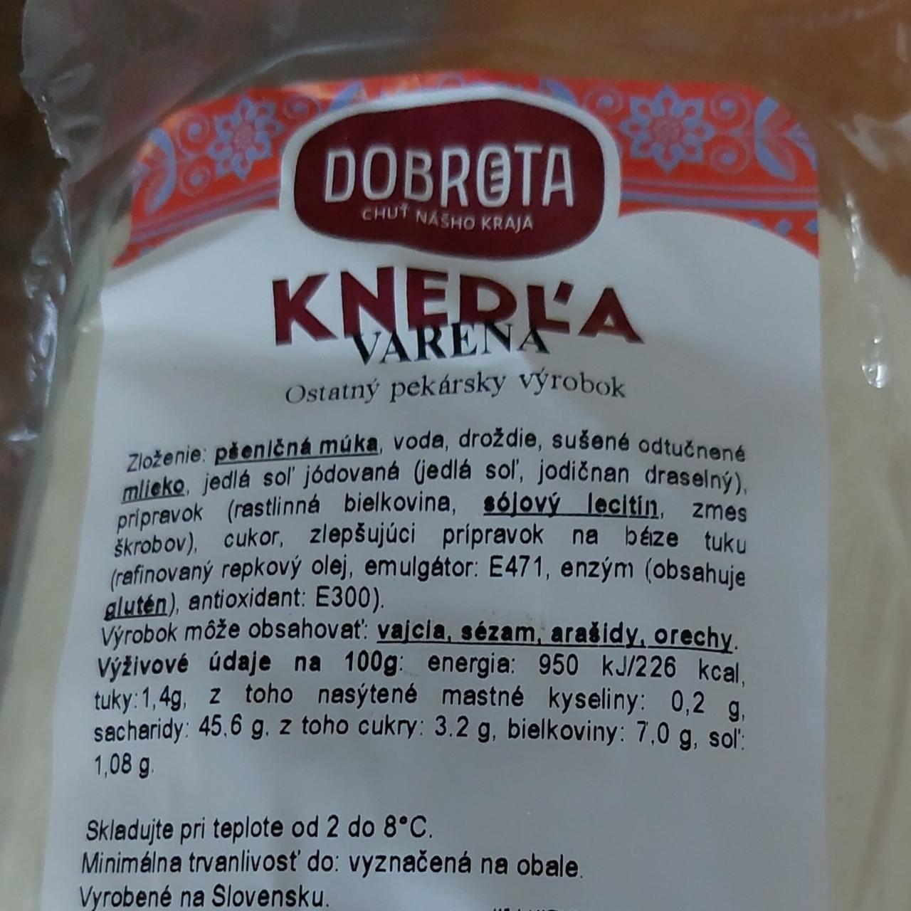 Fotografie - Knedľa varená Dobrota
