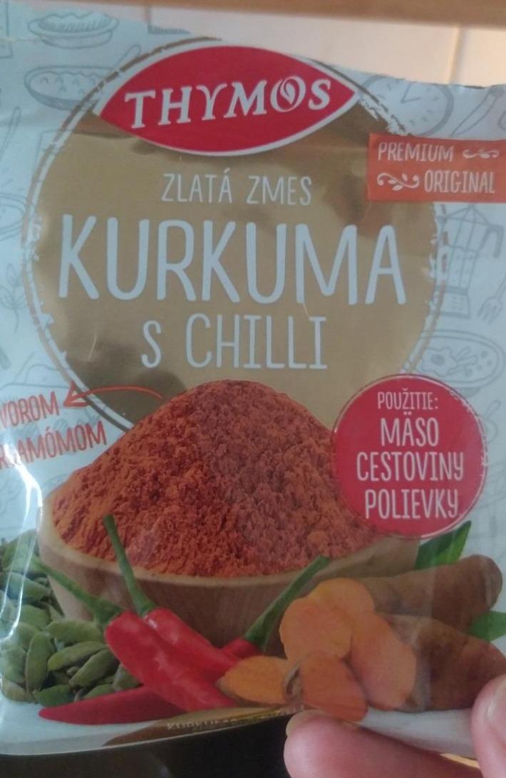 Fotografie - Zlatá zmes Kurkuma s chilli Thymos