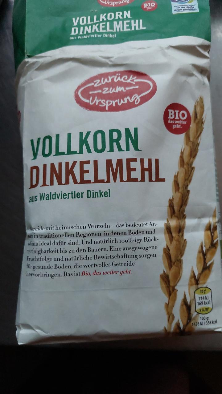 Fotografie - Bio Vollkorn Dinkelmehl