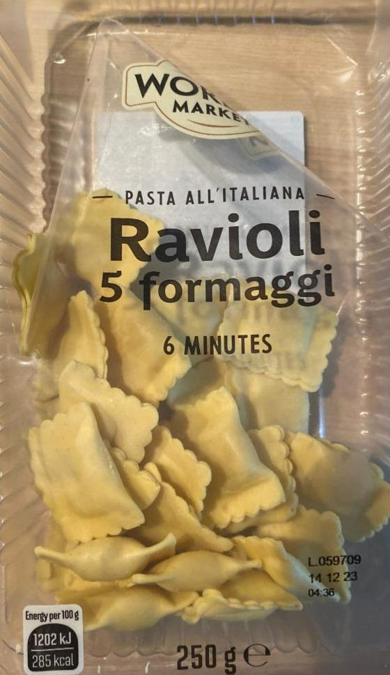Fotografie - Ravioli 5 formaggi World's market