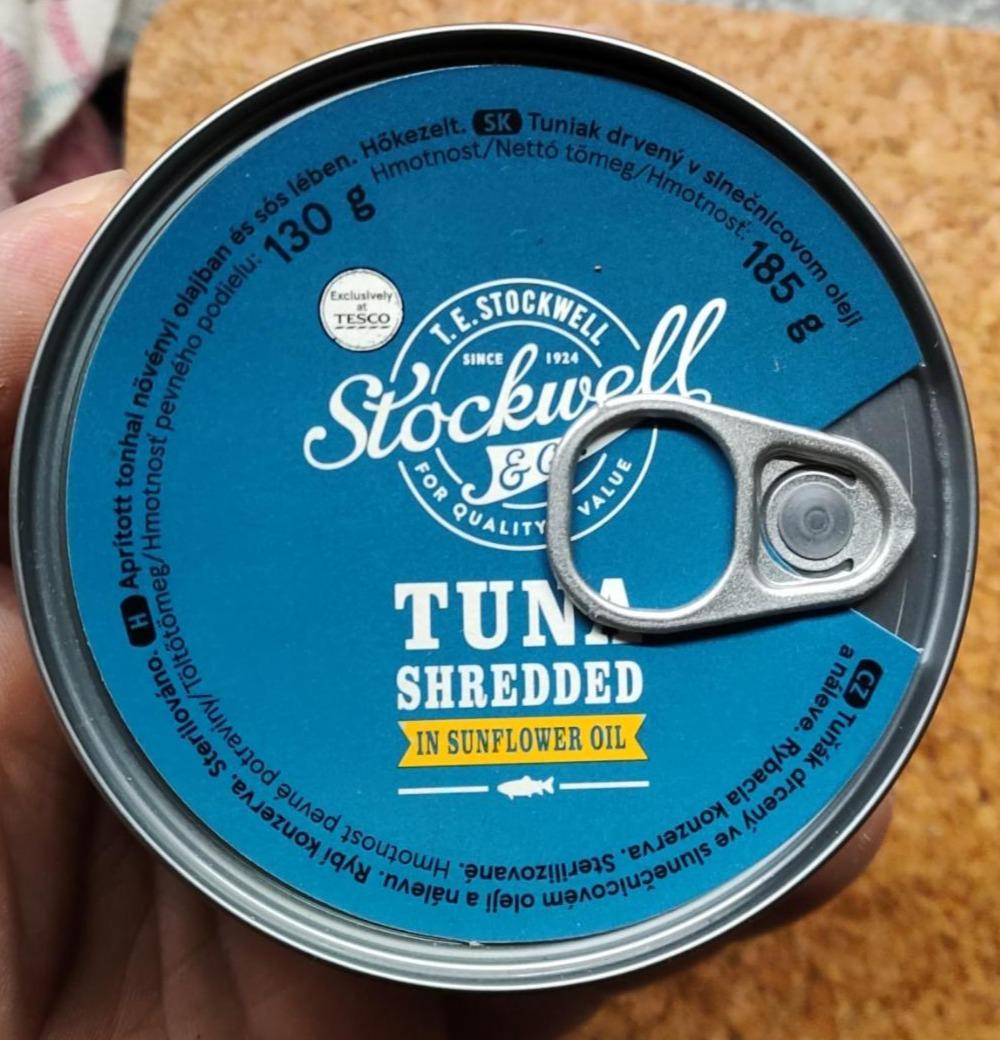 Fotografie - Tuna Shredded in sunflower oil Stockwell & Co.