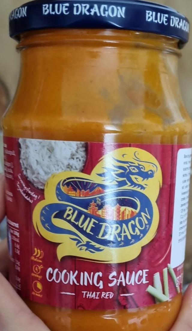 Fotografie - cooking sauce thai red blue dragon