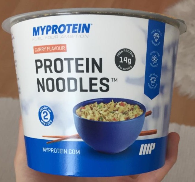 Fotografie - Protein Noodles Curry Myprotein