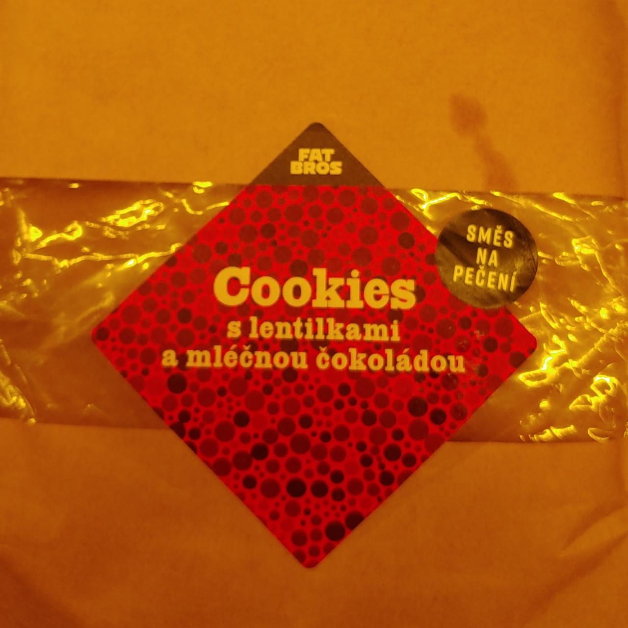 Fotografie - Cookoes s lentilkami a mléčnou čokoládou Fat Bros