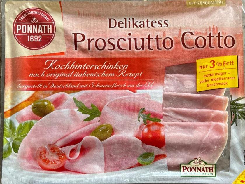 Fotografie - Prosciutto Cotto Delikatess Ponnath