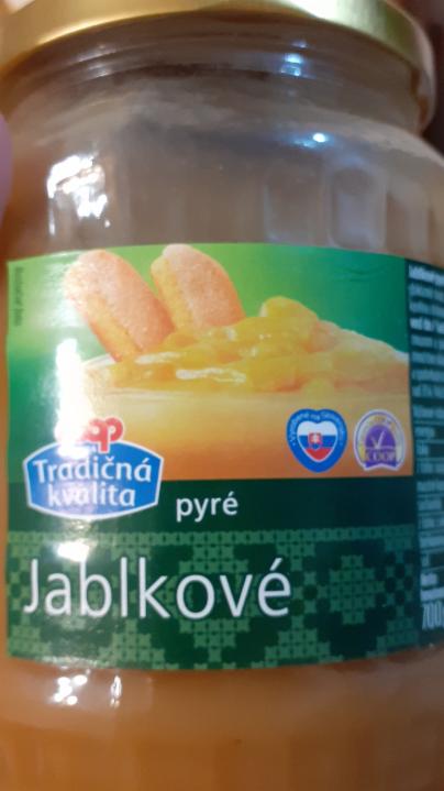 Fotografie - Coop Jednota Pyré Jablkové 700g