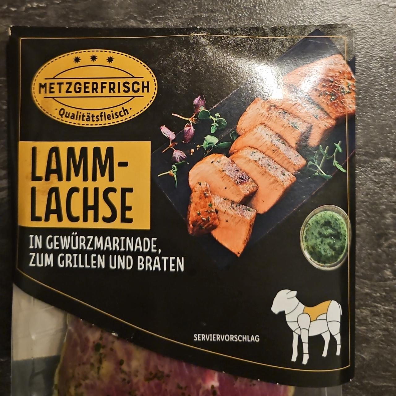 Fotografie - Lamm-Lachse Metzgerfrisch