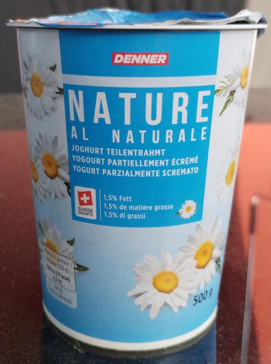 Fotografie - Nature Joghurt Teilentrahmt Denner