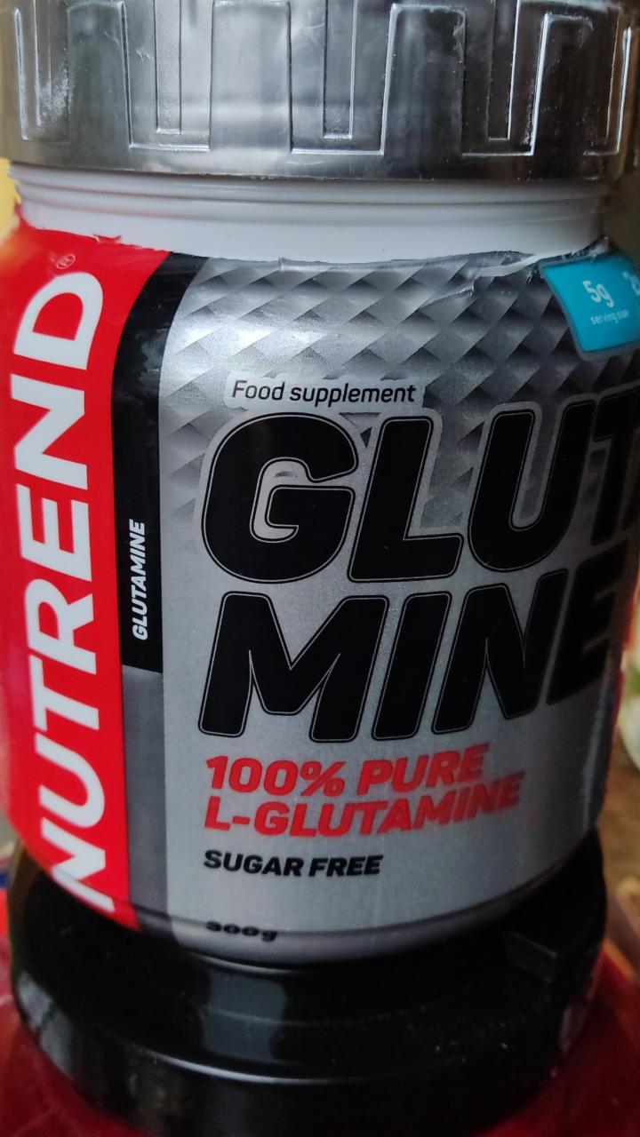 Fotografie - Glutamine 100% pure L-glutamine sugar free Nutrend
