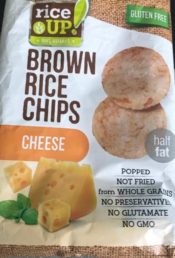 Fotografie - Brown rice chips cheese Rice up!