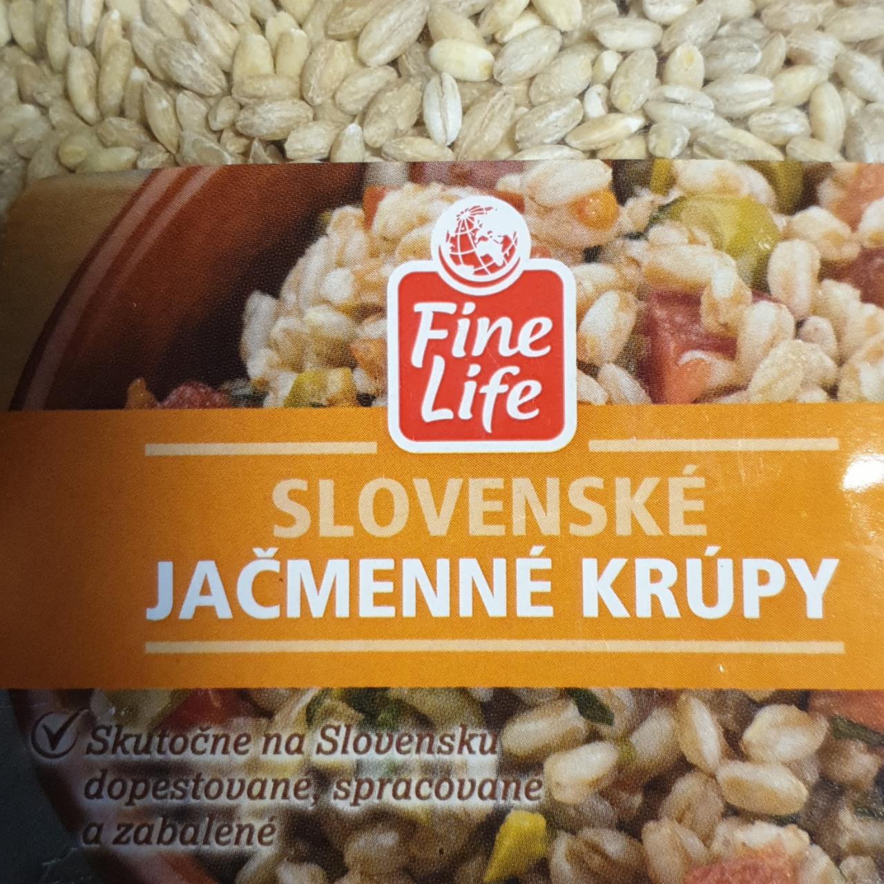 Fotografie - Slovenske jačmenné krupy Fine Life