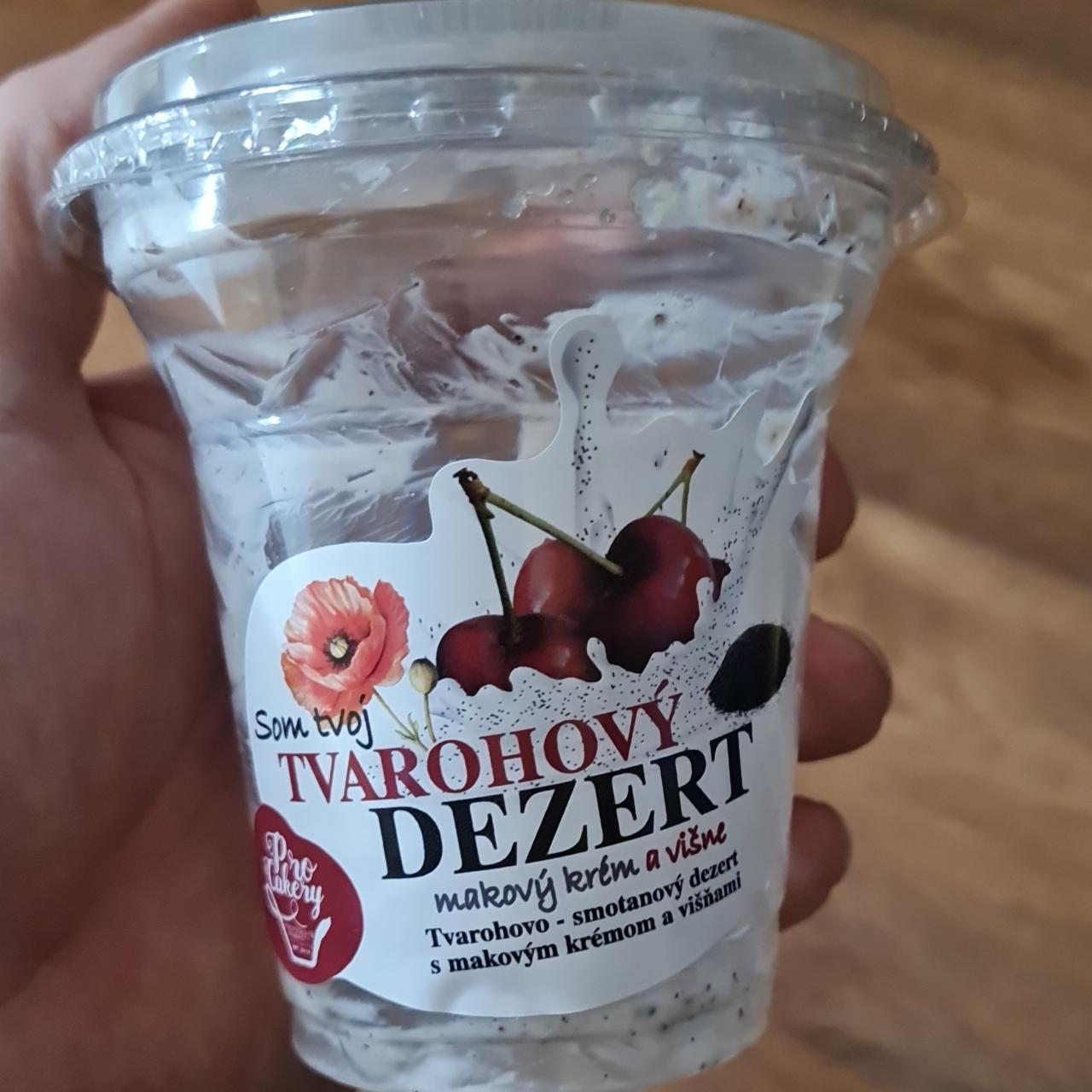 Fotografie - Tvarohový dezert makový krém a višne ProCakery