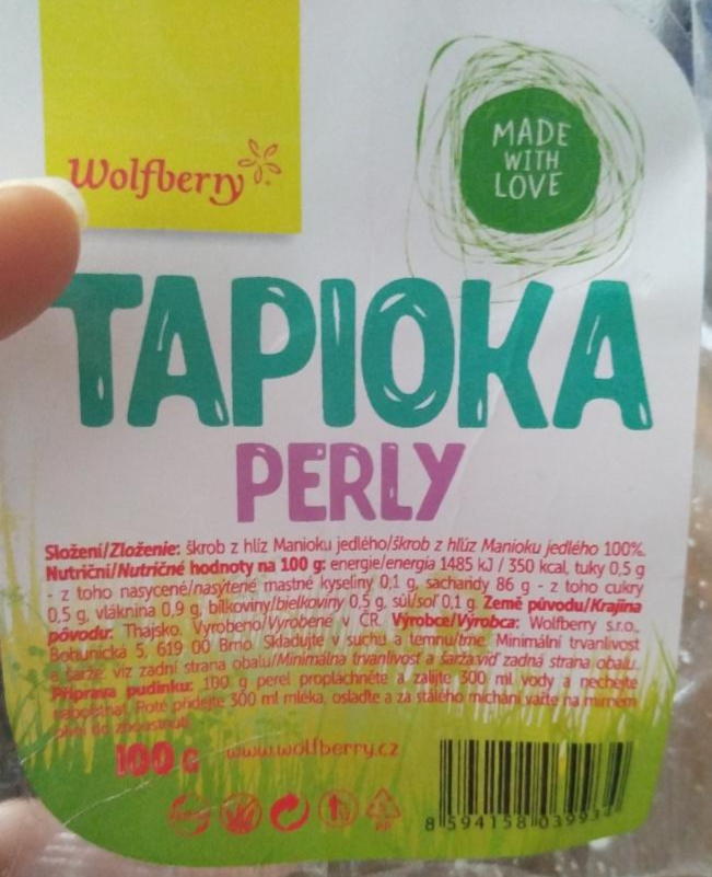 Fotografie - Tapioka perly wolfberry