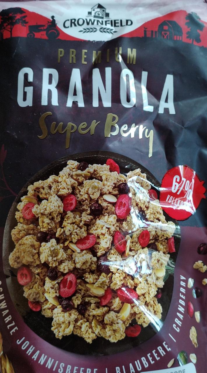 Fotografie - Premium Granola Super Berry Crownfield