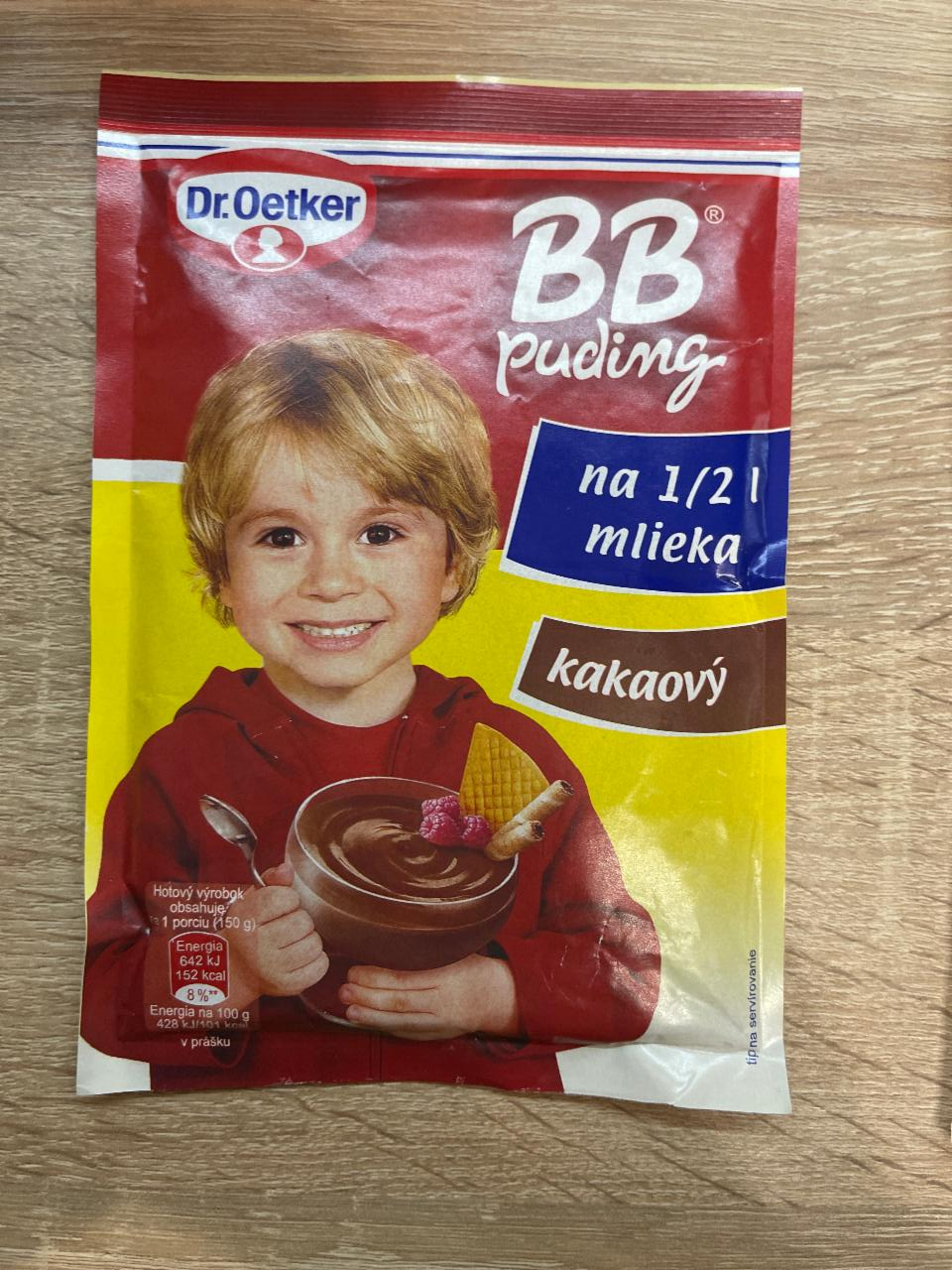 Fotografie - BB puding kakaový Dr.Oetker