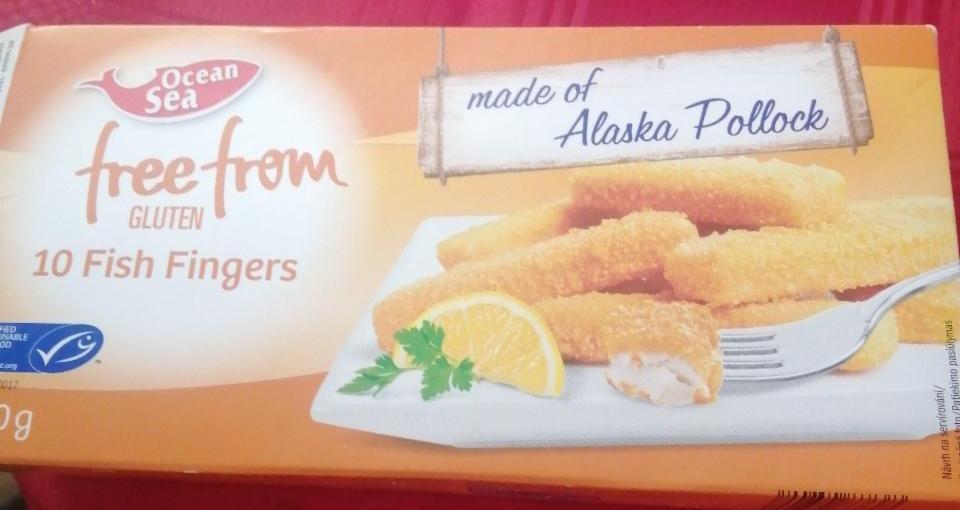 Fotografie - Gluten Free Fish Fingers Ocean Sea