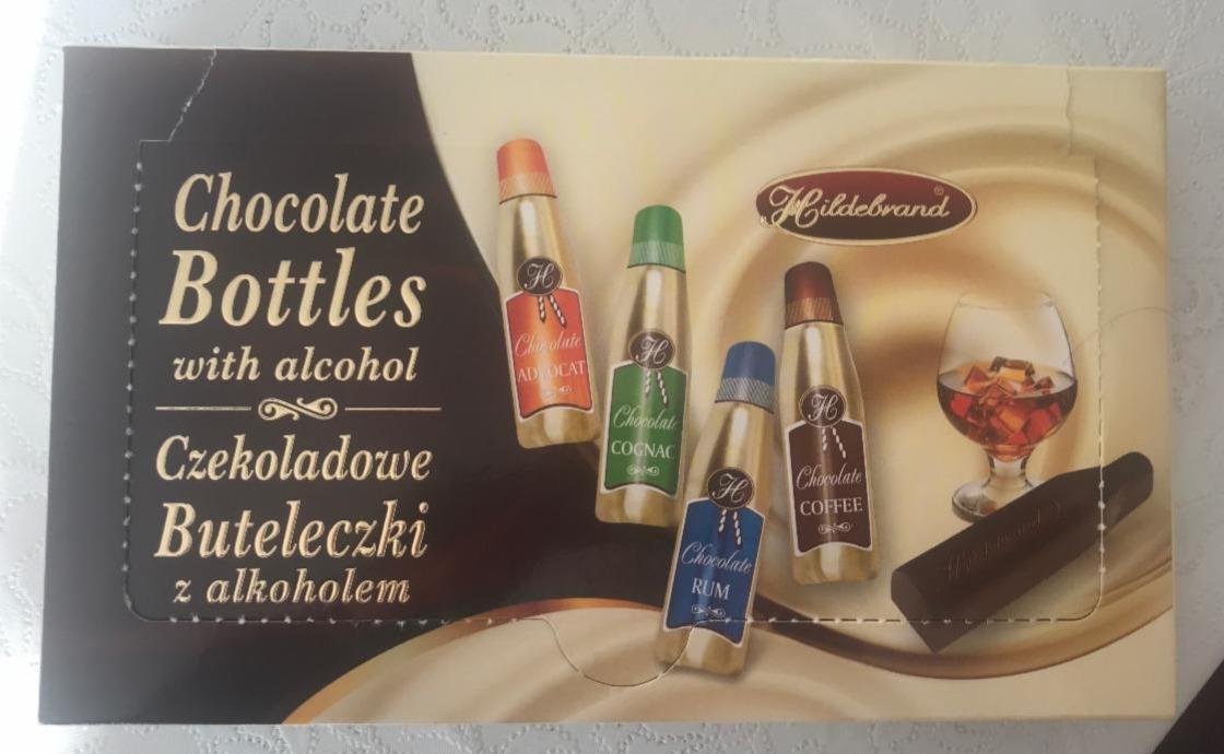 Fotografie - Chocolate Bottles with alcohol