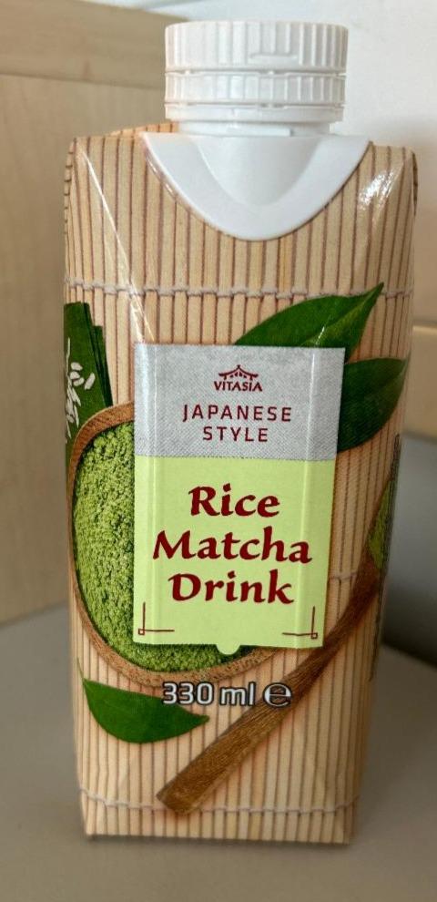 Fotografie - Rice Matcha Drink Japanese Style Vitasia