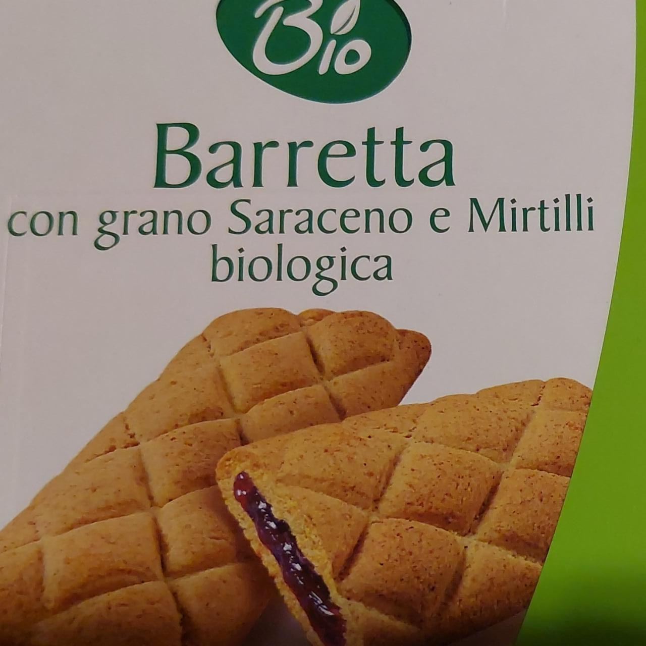 Fotografie - Barretta con grano Saraceno e Mirtilli biologica Bio