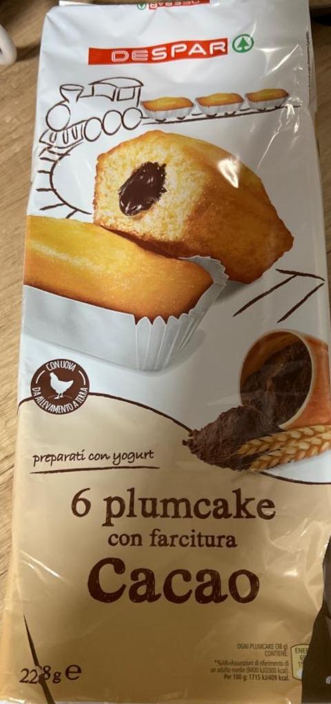 Fotografie - 6 plumcake con farcitura Cacao DeSpar