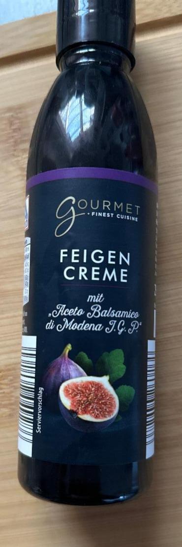 Fotografie - Feigen Creme mit Aceto Balsamico di Modena IGP Gourmet finest cuisine