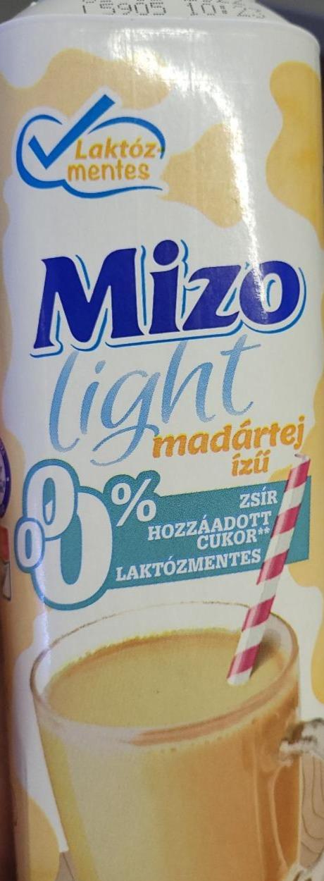 Fotografie - madártej ízu laktóz mentes mizo light