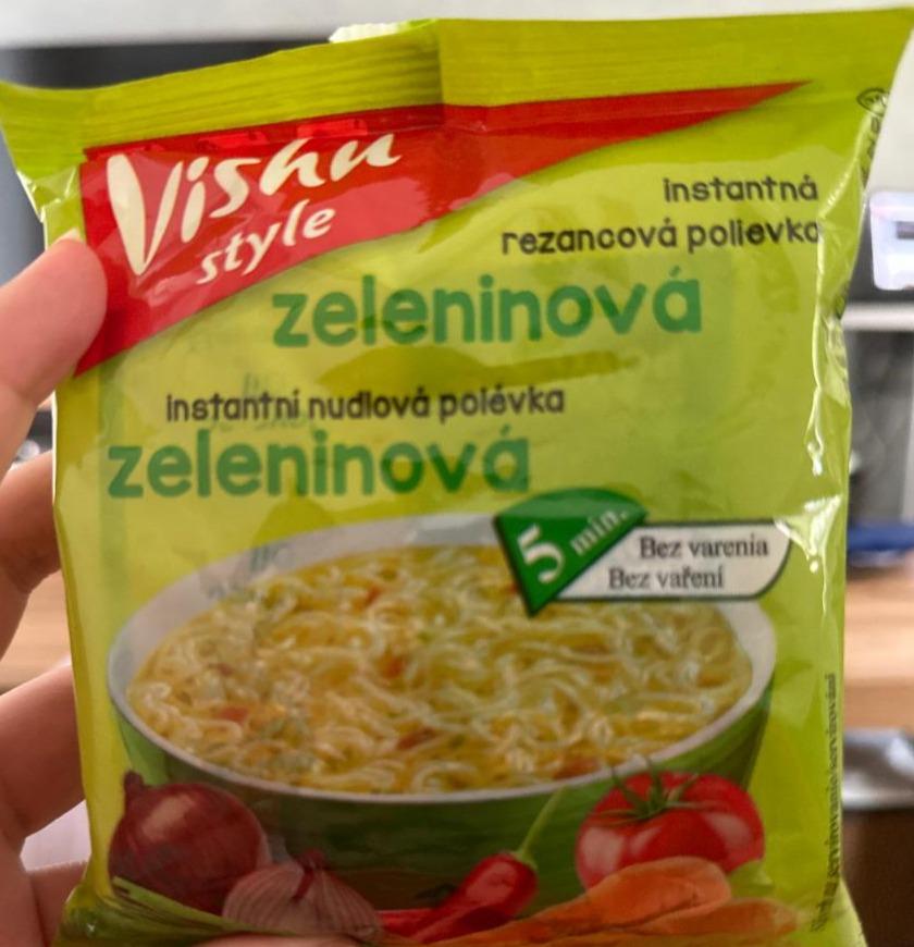 Fotografie - Instantná rezancová polievka zeleninová Vishu style