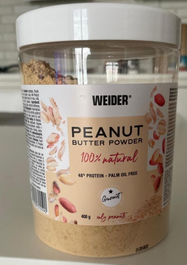 Fotografie - weider peanut butter powder