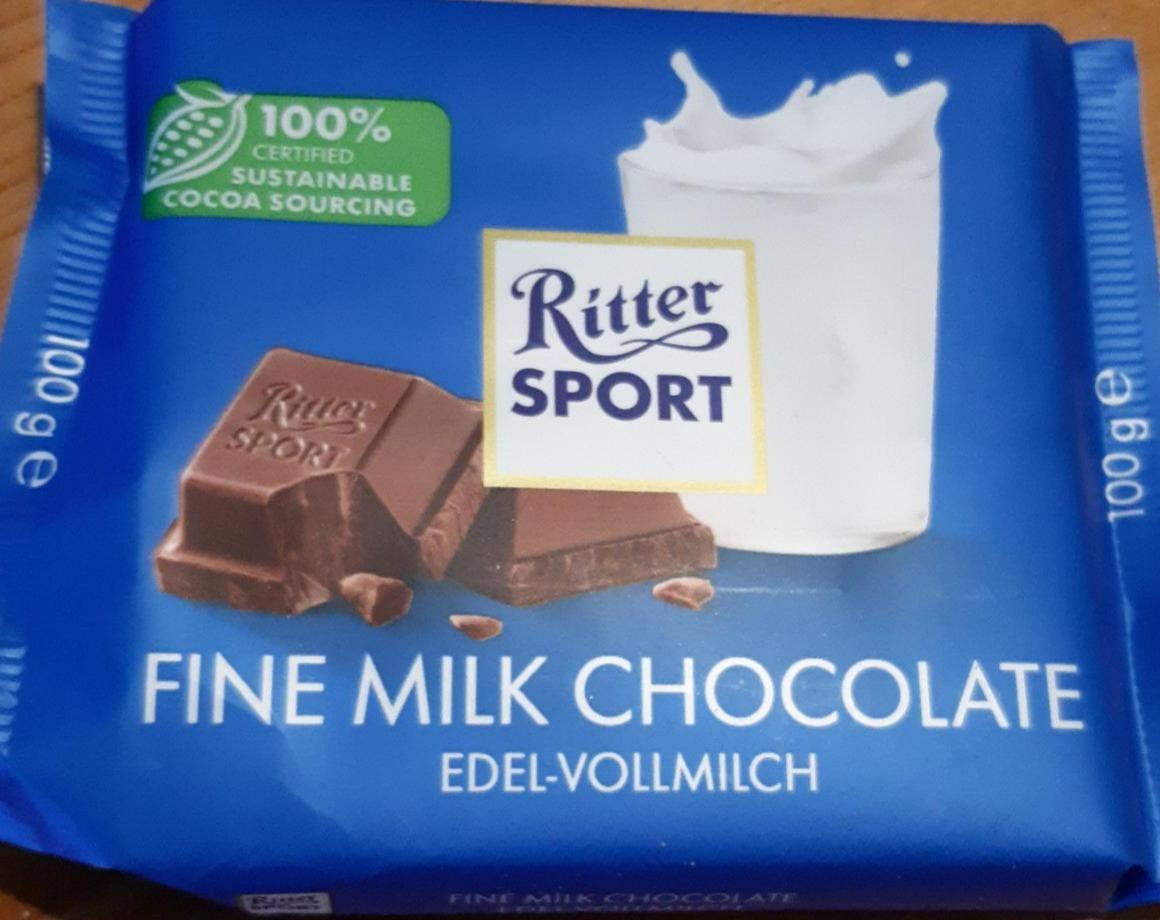 Fotografie - Ritter Sport Extra Fine Milk Chocolate