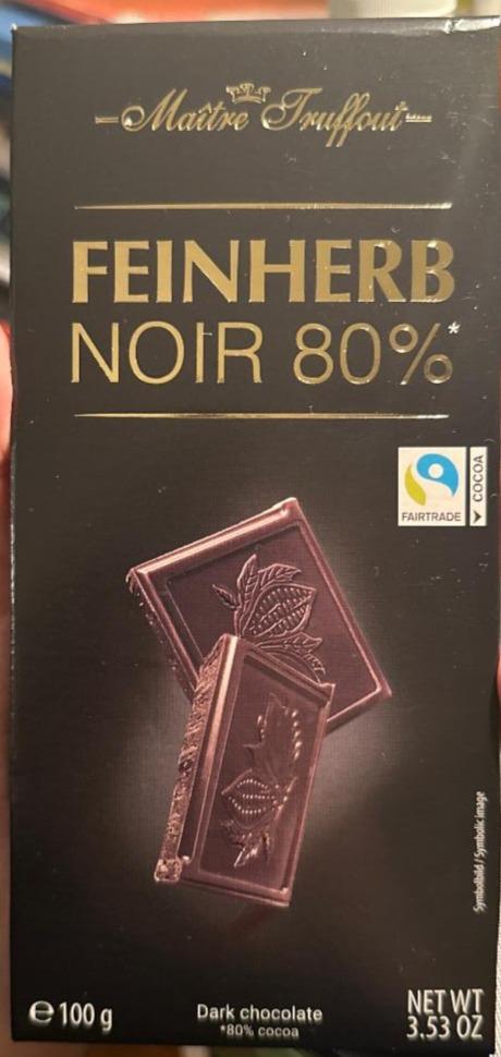 Fotografie - Feinherb Noir 80% Maître Truffout