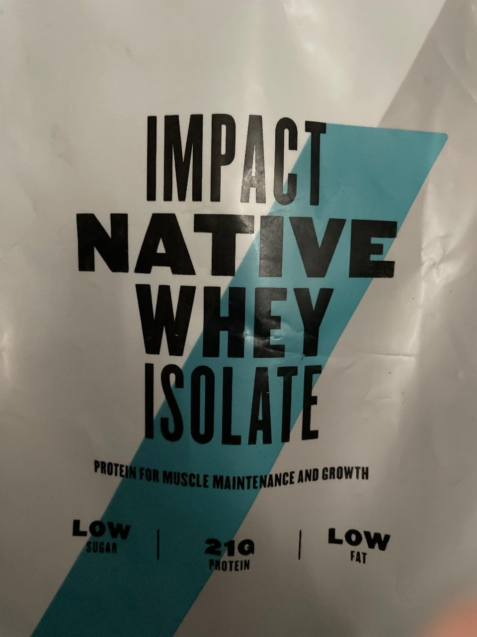 Fotografie - Impact Native Whey Isolate Natural chocolate