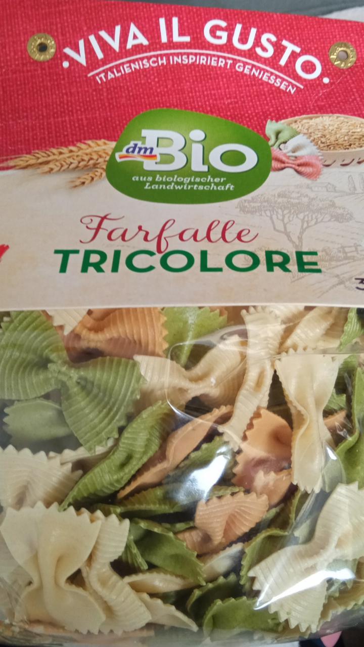 Fotografie - Farfalle tricolore dmBio