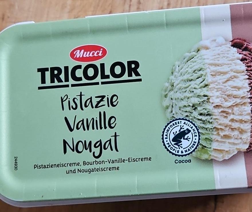 Fotografie - Tricolor Pistazie Vanille Nougat Mucci