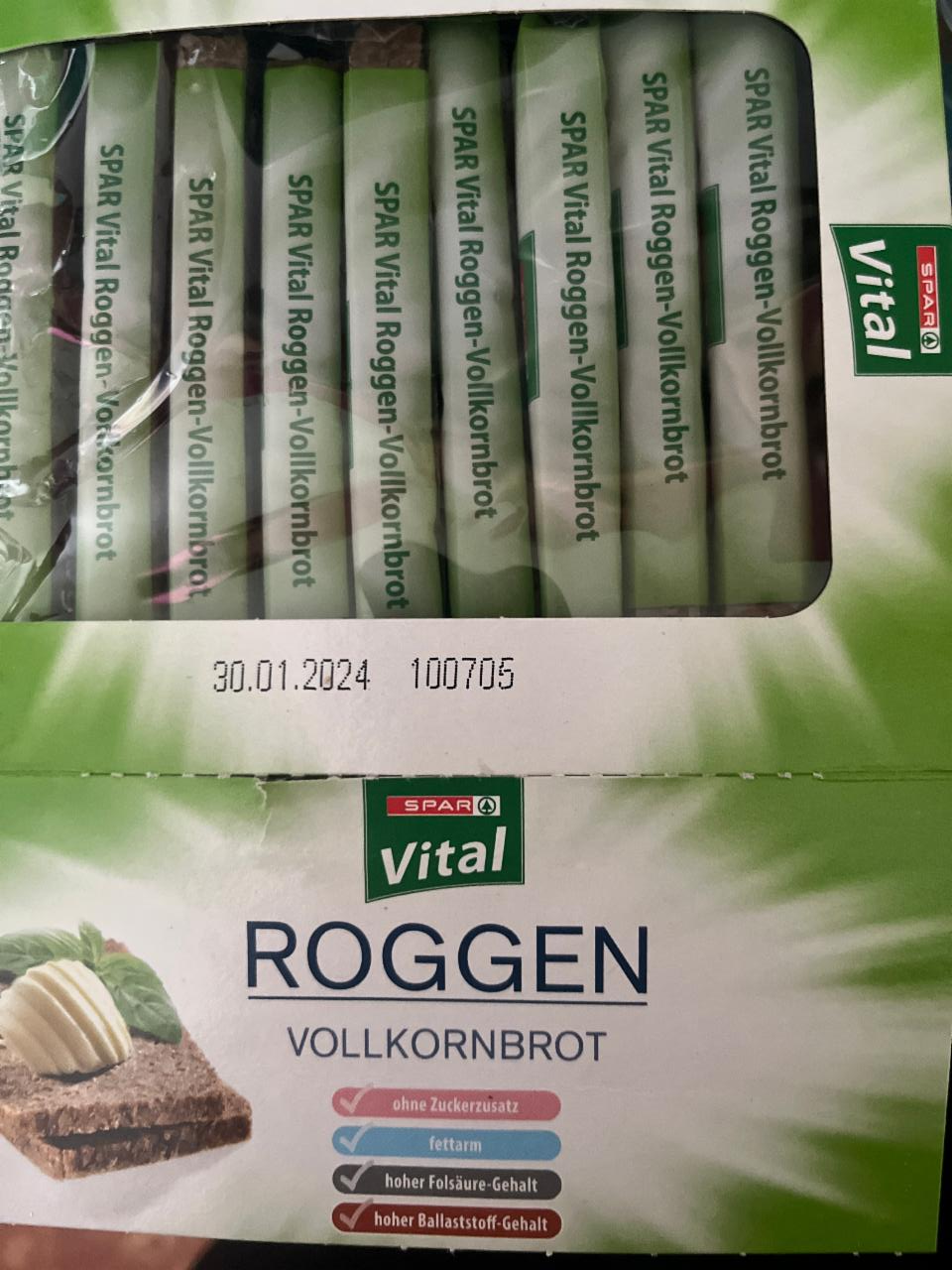 Fotografie - Roggen Vollkornbrot Spar Vital