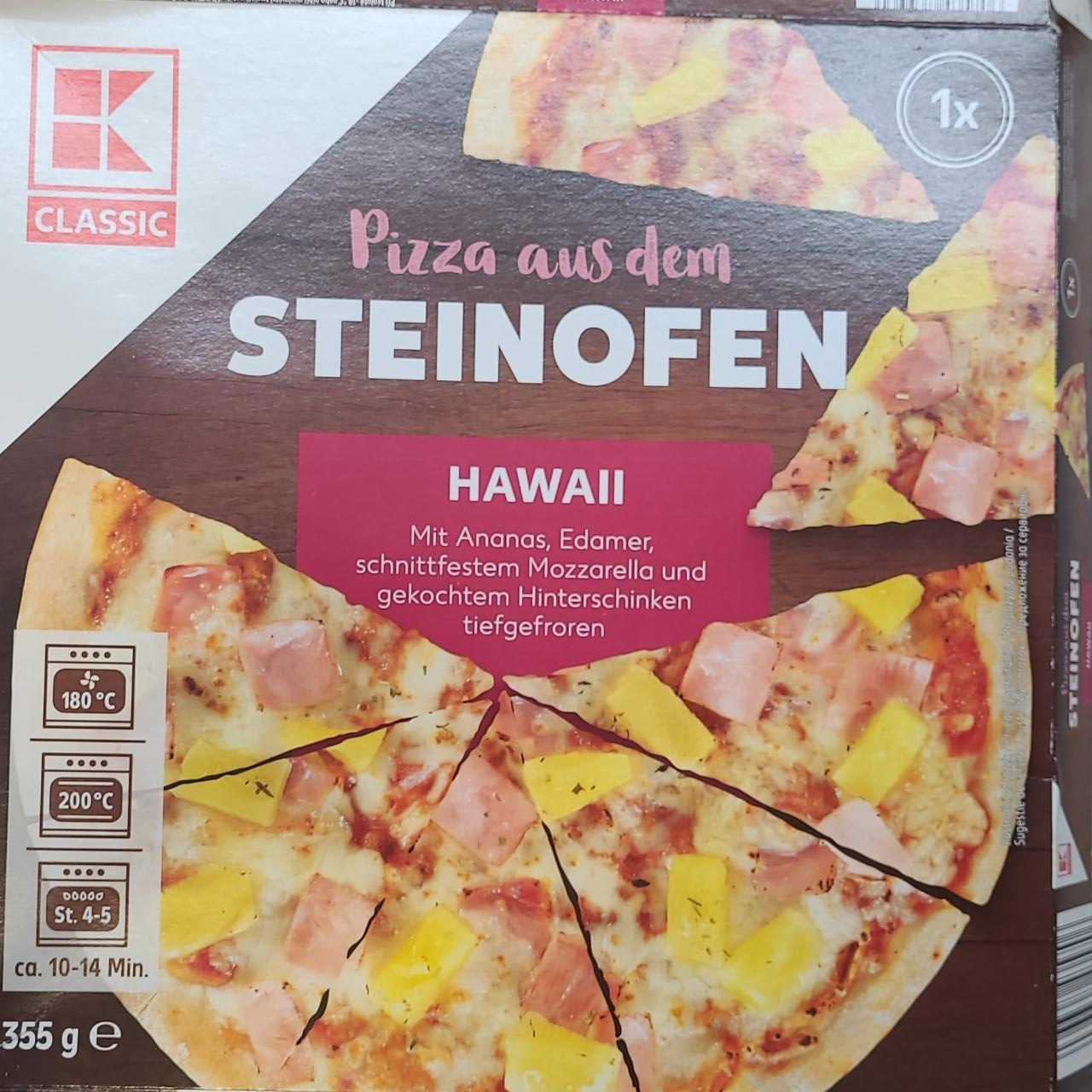 Fotografie - Pizza Hawaii Steinofen K-Classic